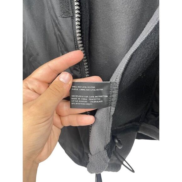 ZeroXposure NWT 3 in 1 Coat Men's SMALL Black Parka/Fleece jacket A84500 - Picture 8 of 13